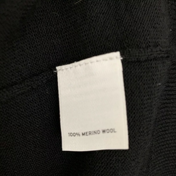 Halogen 100% Merino Wool V Neck Boyfriend/Grandpa Cardigan - Picture 6 of 6